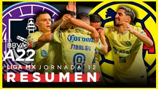 Mazatlán 13 América  Jornada 11  Apertura 2022  RESUMEN Y GOLES [upl. by Luckin]