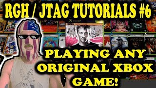 RGH  JTAG TUTORIALS  6  HOW TO INSTALL ANY ORIGINAL XBOX GAME ON YOUR 360 [upl. by Vala]