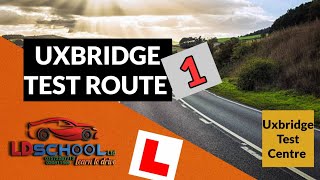 Driving Test Route Uxbridge Test Route [upl. by Lemcke]