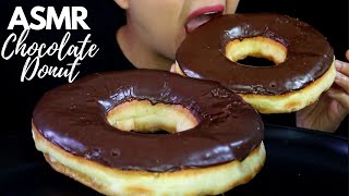 ASMR GIANT CHOCOLATE GLAZED DONUT Eating Sound MUKBANG Hungry Cakes [upl. by Cadell]