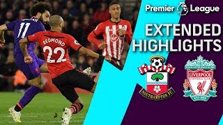 Southampton v Liverpool  PREMIER LEAGUE EXTENDED HIGHLIGHTS  4519  NBC Sports [upl. by Heins]