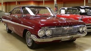 1961 Chevrolet Impala 409 V8 Fourspeed bubble top [upl. by Fang898]