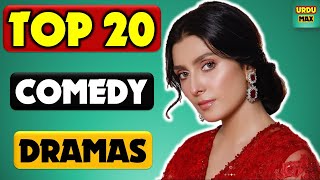 Top 20 Best Pakistani Comedy Dramas Of All Time [upl. by Aititil319]