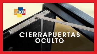 Instalación Cierrapuertas oculto  COD VS8300 [upl. by Fulks417]