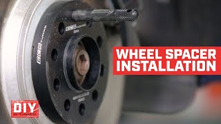 DIY  Wheel Spacer Install and Torquing [upl. by Inesita]