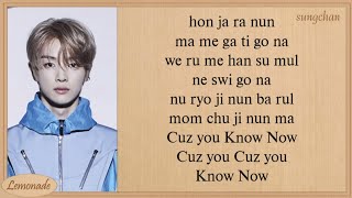 NCT U  Know Now Easy Lyrics [upl. by Bowles81]