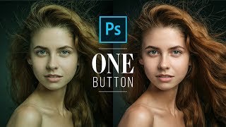 Fix Skin Tones with One Button in Photoshop [upl. by Elish729]