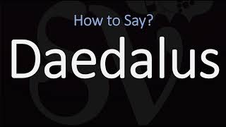 How to Pronounce Daedalus CORRECTLY Meaning amp Pronunciation [upl. by Yllet375]