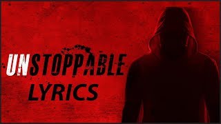 Dino James  Unstoppable LYRICS  Lyric Video [upl. by Shep]