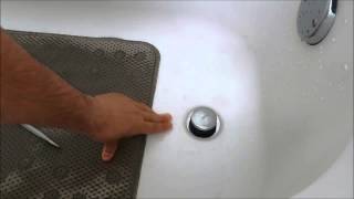 How To Replace A Bathtub Drain Stopper Toe Touch [upl. by Llen]