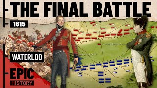 Napoleonic Wars Battle of Waterloo 1815 [upl. by Nat]