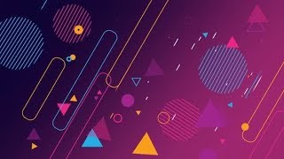 4K Abstract Loop Geometry Background 10 Motion Graphics [upl. by Thor]