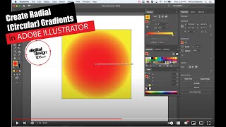 How to Create Circular Radial Gradients in Adobe Illustrator [upl. by Derfliw]