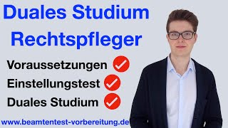 DUALES STUDIUM zum RECHTSPFLEGER  Studieren im öffentlichen Dienst wwwbeamtentestvorbereitungde [upl. by Phelgon]