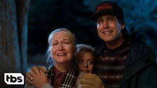 National Lampoons Christmas Vacation The Griswolds Christmas Light Fiasco Clip  TBS [upl. by Arytahs]