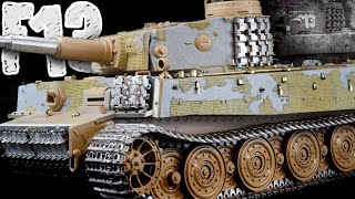 Lets Build a Hybrid Tiger F13 From April 1945  Tiger 1 Gruppe Fehrmann  Rye Field Models 135 [upl. by Oremodlab]