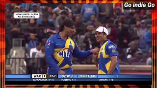 Sachin Blasters vs Warne Warriors 1st t20 match highlights [upl. by Elletsyrc]