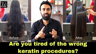 Learn the correct ways of Keratin Procedures  Surith Rasantha  Salon Zero [upl. by Foulk]