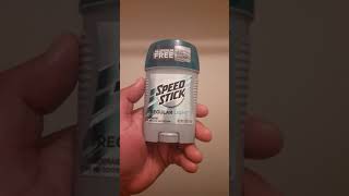 SPEED STICK DEODORANT REVIEW [upl. by Anilos]