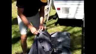 How to close a Carefree RV Awning [upl. by Barbuto949]