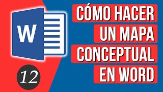 Como Hacer Mapas Conceptuales en Word [upl. by Anahsal]