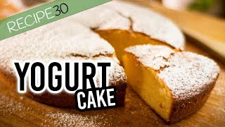 Super Simple Yogurt Cake Prepared in 10 minutes [upl. by Nnaid]