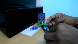 How to use RFID CARD READER [upl. by Fullerton]