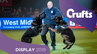 Sound The Alarm The West Midlands Police Dog Display Are Back  Crufts 2019 [upl. by Elaina]