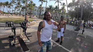 Get Fit in the Sun Beach Workout in Miami [upl. by Guttery]