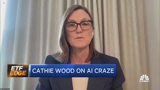 Cathie Wood on AI amp a new quotgrowthquot revolution [upl. by Fin]