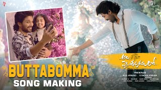 Butta Bomma Song Making  Ala Vaikunthapurramuloo  Allu Arjun Pooja Hegde  Trivikram  Thaman S [upl. by Muiram913]