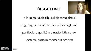 Laggettivo funzione attributiva e predicativa [upl. by Trillbee]