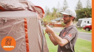 Coleman Instant Up Silver 4P Tent  How to setup and pack away [upl. by Otrebilif]