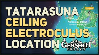 Tatarasuna Ceiling Electroculus Under The Mountain Genshin Impact [upl. by Ellehcit]