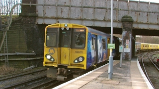 Half an Hour at 216  Birkenhead North Station 1022017  Class 507 508 terminus [upl. by Augustin]