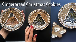 Isomalt Gingerbread Christmas Cookies [upl. by Buine600]