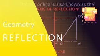 Reflection  Geometry  Maths  FuseSchool [upl. by Aihsemat]