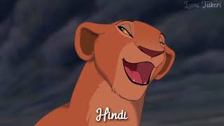 The Lion King  quotDanger I Laugh In The Face Of Dangerquot One Line Multilanguage HD [upl. by Irbua]