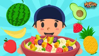 Fruit Salad Song for Kids New Version  Watermelon Song  Fruits Vocabulary for Kids [upl. by Tirza741]