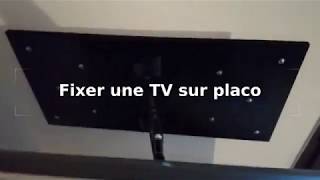 Comment fixer durablement une TV sur PLACO [upl. by Edithe]