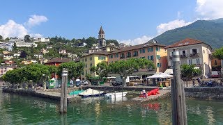 Ascona in Ticino Switzerland 4K [upl. by Nickolai]