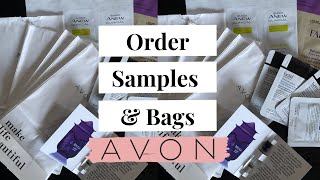 Avon How to Order Samples  Bags  Business Sales Tools [upl. by Jena]