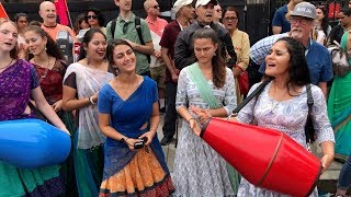 Hare Krishna kirtan by Kishori Yatra at Boston Ratha Yatra 2019 [upl. by Deloria428]