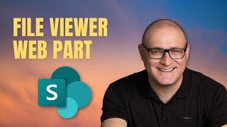 How to embed a document on a SharePoint page using the File Viewer Web Part [upl. by Keefe]