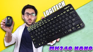 LOGITECH MK240 NANO  Wireless Keyboard Mouse Combo [upl. by Greyso278]