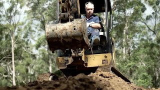 Operator Interview  Cat® 3018C Mini Excavator  WesTrac Tradie Bundle [upl. by Anyt671]