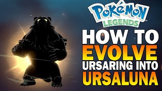 How To Evolve Urasring Into URSALUNA Pokemon Legends Arceus [upl. by Annaeel97]