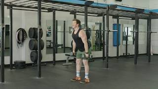 Dumbbell Clean and Press FULL TUTORIAL  Best FullBody Dumbbell Exercises [upl. by Suckram]