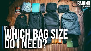 Which Bag Size Do I need BAG GUIDE [upl. by Llennhoj490]