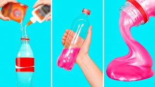 Super Fast Slime Recipe DIY 30 SECONDS Bottle Slime [upl. by Sausa773]